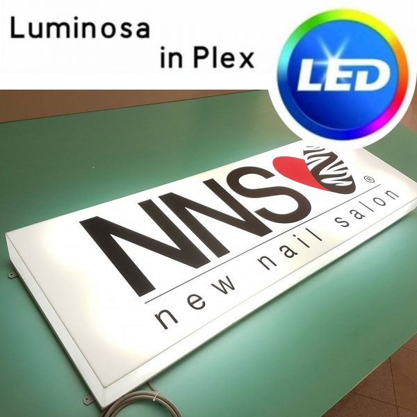 insegna luminosa da esterno