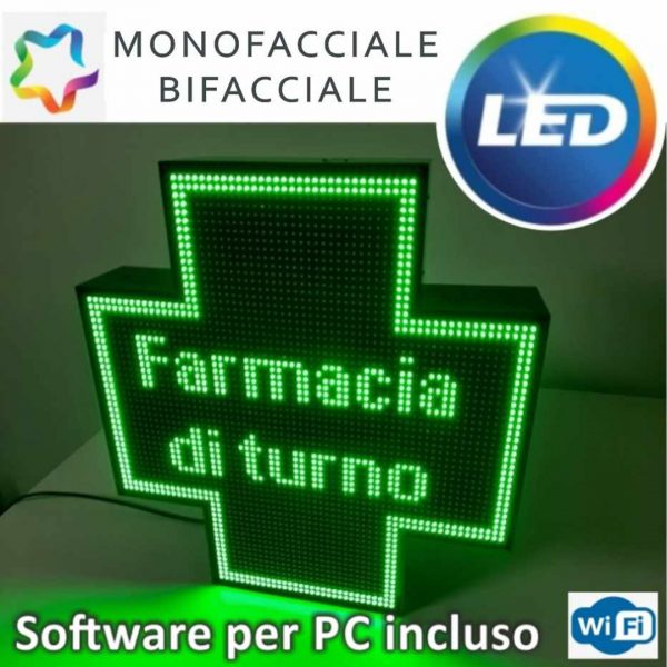 croce led con software pc